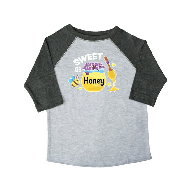 inktastic Sweet As Honey with Honey Jar and Bee Toddler T-Shirt 